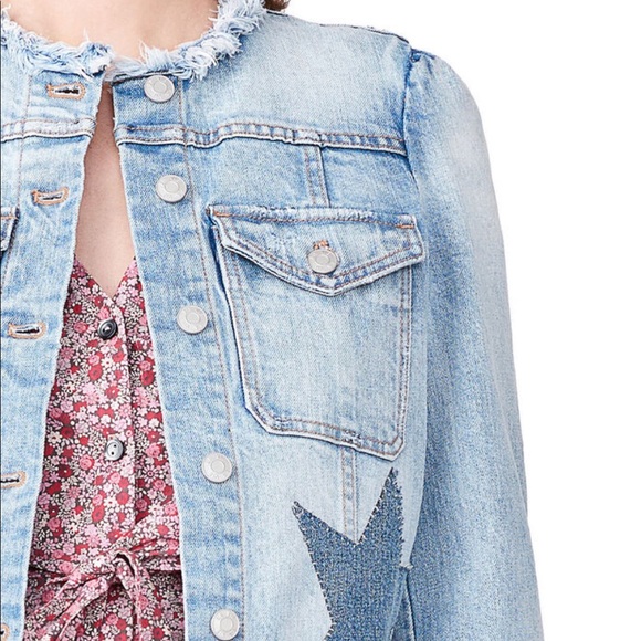 Rebecca Taylor Star Denim Jacket 